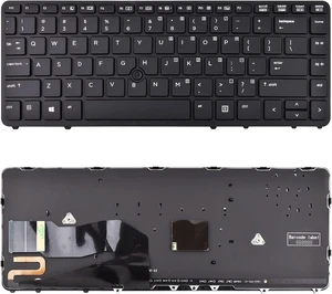 Replacement Keyboard Compatible with HP EliteBook 840 G1 G2 / 850 G1 G2 / 745 G1 G2/HP ZBook 14 5U G2 with Backlight and Pointer Replacement Keyboard Compatible with HP EliteBook 840 G1 G2 / 850 G1 G2 / 745 G1 G2/HP ZBook 14 5U G2 with Backlight and Pointer