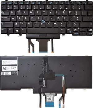 Backlit Keyboard Replacement Compatible with Dell Education(Latitude ) E5450 E5470 E5480 E7450 P40G E7470 E7480,Latitude 14 5480 5488 5490 5491 7480 7490 with Pointer US Layout Backlit Keyboard Replacement Compatible with Dell Education(Latitude ) E5450 E5470 E5480 E7450 P40G E7470 E7480,Latitude 14 5480 5488 5490 5491 7480 7490 with Pointer US Layout