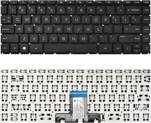 Replacement Keyboard Compatible with HP 14-CK 14-CD 14-CM 14-DG 1 Black US Layout (Black Without Backlit) Replacement Keyboard Compatible with HP 14-CK 14-CD 14-CM 14-DG 1 Black US Layout (Black Without Backlit)