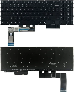 Laptop Keyboard for Lenovo Legion 5 16IAX10 83NX English US with White Backlit New Laptop Keyboard for Lenovo Legion 5 16IAX10 83NX English US with White Backlit New