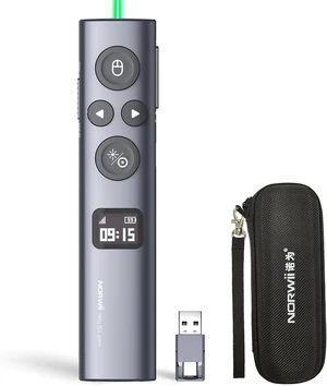 N95s Presentation Remote, Slide Clicker for PowerPoint Presentations
Digital pointer, spotlight, magnifier works on any screen. Tripleconnect via BT, or plug in the USBC / A. 328ft range N95s Presentation Remote, Slide Clicker for PowerPoint Presentations
Digital pointer, spotlight, magnifier works on any screen. Tripleconnect via BT, or plug in the USBC / A. 328ft range