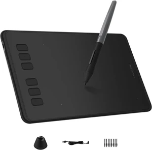 Inspiroy H640P 6.3*3.9nch Drawing Tablet 8192 Pen Pressure
Battery-Free Stylus, Tilt, 6 Hot Keys, Work with Mac/PC/Android, Digital Art for Beginner, Drawing, Writing, Design, Teaching Inspiroy H640P 6.3*3.9nch Drawing Tablet 8192 Pen Pressure
Battery-Free Stylus, Tilt, 6 Hot Keys, Work with Mac/PC/Android, Digital Art for Beginner, Drawing, Writing, Design, Teaching