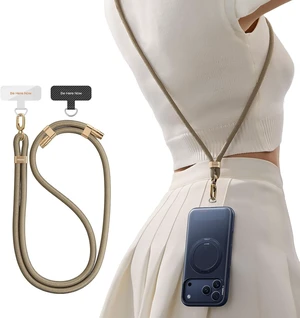 Phone Lanyard Crossbody, Adjustable Neck Strap, Deep Purple
2 Tether Tabs, Metal Buckles, Anti-Theft, All-Day Comfort, Hands-Free, Universal, Fits iPhone, Samsung, Travel Essentials khaki Phone Lanyard Crossbody, Adjustable Neck Strap, Deep Purple
2 Tether Tabs, Metal Buckles, Anti-Theft, All-Day Comfort, Hands-Free, Universal, Fits iPhone, Samsung, Travel Essentials khaki