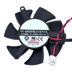 Graphics Card Cooling Fan Replacement for Gigabyte GT 1030 2G GT 730 for ZOTAC GT 210 220 N9500 N8600GT for MSI GTX 720 GT 1030 N720 Video Card Cooler Fans PLD05010S12L 47mm 12V 0.1A 2 Pin Graphics Card Cooling Fan Replacement for Gigabyte GT 1030 2G GT 730 for ZOTAC GT 210 220 N9500 N8600GT for MSI GTX 720 GT 1030 N720 Video Card Cooler Fans PLD05010S12L 47mm 12V 0.1A 2 Pin