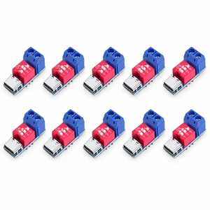 USB-C PD Trigger Board Module PD/QC Decoy Fast Charge USB Type-c to 12V High Speed Charger Power Delivery Boost (10PCS) USB-C PD Trigger Board Module PD/QC Decoy Fast Charge USB Type-c to 12V High Speed Charger Power Delivery Boost (10PCS)