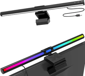 16.6" RGB Monitor Light Bar, LED Lighting for Flat Computer Monitors
LED anti-glare monitor lighting eases eye fatigue, RGB modes, scratch-proof clip, adjustable brightness, USB plug & play 16.6" RGB Monitor Light Bar, LED Lighting for Flat Computer Monitors
LED anti-glare monitor lighting eases eye fatigue, RGB modes, scratch-proof clip, adjustable brightness, USB plug & play