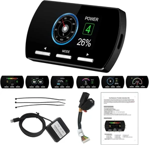 Throttle Response Controller,9 Drive 9-Mode Universal Smart Electronic Racing Accelerator For Dodge Maserati Jeep Chrysler, F2 Throttle Response Controller,9 Drive 9-Mode Universal Smart Electronic Racing Accelerator For Dodge Maserati Jeep Chrysler, F2