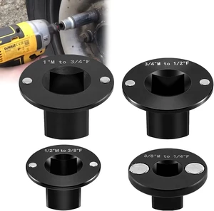 RULLINE 4Pc Low Profile Socket Adapter Set 1" to 1/4", Cr-Moly
4-Piece Low Profile Impact Socket Adapter Set Magnetic Insert Cr-Moly Steel Rust-Resistant Drive Converter 1" to 1/4" RULLINE 4Pc Low Profile Socket Adapter Set 1" to 1/4", Cr-Moly
4-Piece Low Profile Impact Socket Adapter Set Magnetic Insert Cr-Moly Steel Rust-Resistant Drive Converter 1" to 1/4"