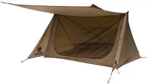 OneTigris Backwoods Bungalow Bushcraft Shelter 2.0, Ultralight Backpacking Tent with with Porch for Camping Hiking Backpacking Motorcycle Kayak Bushcrafters OneTigris Backwoods Bungalow Bushcraft Shelter 2.0, Ultralight Backpacking Tent with with Porch for Camping Hiking Backpacking Motorcycle Kayak Bushcrafters