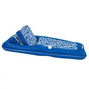 Aqua Premium Convertible Ultimate Pool Lounger, Inflatable Pool Float, Heavy Duty, X-Large, 74 90, Pineapple Hibiscus Aqua Premium Convertible Ultimate Pool Lounger, Inflatable Pool Float, Heavy Duty, X-Large, 74 90, Pineapple Hibiscus