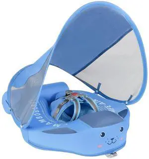 Cloth Add Tail Avoid Flip Over UPF 50+ Size Improved Mambobaby Non Inflatable Baby Float Swim Trainer Solid Infant Pool Float with Canopy Swim Ring Cloth Add Tail Avoid Flip Over UPF 50+ Size Improved Mambobaby Non Inflatable Baby Float Swim Trainer Solid Infant Pool Float with Canopy Swim Ring