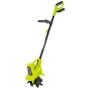 Earthwise Power Tools by ALM TC70020IT 20-Volt 7.5-Inch Cordless Electric Garden Tiller Cultivator, (2AH Battery & Fast Charger Included), Green Earthwise Power Tools by ALM TC70020IT 20-Volt 7.5-Inch Cordless Electric Garden Tiller Cultivator, (2AH Battery & Fast Charger Included), Green