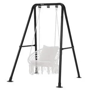 G TALECO GEAR Hammock Chair Stand,Heavy-Duty Steel 300LBS Multi-Use Hammock Stand for Outdoor Indoor, Swing Chair not Include (Black) G TALECO GEAR Hammock Chair Stand,Heavy-Duty Steel 300LBS Multi-Use Hammock Stand for Outdoor Indoor, Swing Chair not Include (Black)