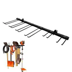 StoreYourBoard Tool Storage Rack Heavy Duty Garage Tool Organizer Wall Mount for Garden Tools, Rakes, Shovels, Garage Hooks, Steel Gear Hanger Holds 300 lbs StoreYourBoard Tool Storage Rack Heavy Duty Garage Tool Organizer Wall Mount for Garden Tools, Rakes, Shovels, Garage Hooks, Steel Gear Hanger Holds 300 lbs