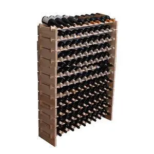 Wine Rack Cabinet Freestanding for Floor Wooden Stackable Storage Modular countertop Wood Wine Holder (120bottle) Wine Rack Cabinet Freestanding for Floor Wooden Stackable Storage Modular countertop Wood Wine Holder (120bottle)