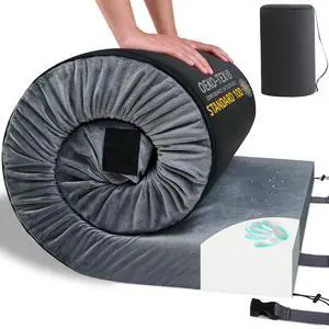 Memory Foam Camping Twin XL Mattress Pad Mat-Sleeping Pad Mat Portable Roll Up Mattress CertiPUR-US for Adults-Camping Bed for Guests Floor Tent Sleepover with Waterproof Cover Travel Bag Memory Foam Camping Twin XL Mattress Pad Mat-Sleeping Pad Mat Portable Roll Up Mattress CertiPUR-US for Adults-Camping Bed for Guests Floor Tent Sleepover with Waterproof Cover Travel Bag