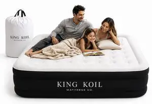 20" Queen Air Mattress with Built-in High-Speed Pump - CNN Underscored Top Pick, Sleeps Like a Real Bed, Inflates in 2 Minutes, 600 lb Capacity for Guests, Camping, Home, 1-Year Warranty 20" Queen Air Mattress with Built-in High-Speed Pump - CNN Underscored Top Pick, Sleeps Like a Real Bed, Inflates in 2 Minutes, 600 lb Capacity for Guests, Camping, Home, 1-Year Warranty