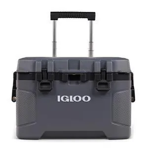 Trailmate 52Qt Wheeled Cooler, Insulated Hard Shell Ice Chest, Carbonite Trailmate 52Qt Wheeled Cooler, Insulated Hard Shell Ice Chest, Carbonite