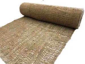 Jute Erosion Control, Soil Saver Mesh Blanket - 48" Wide x 20 Yards (60 feet Long) - 240 Sq. Ft. Coverage Jute Erosion Control, Soil Saver Mesh Blanket - 48" Wide x 20 Yards (60 feet Long) - 240 Sq. Ft. Coverage