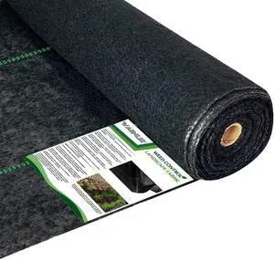 5.8oz 6FT x 250FT Heavy Duty Landscape Fabric Weed Barrier Premium Woven Ground Cover Roll, UV Resistant&Tear-Proof, Ideal for Garden Beds, Walkways, Patios, Greenhouses, Outdoor Landscaping 5.8oz 6FT x 250FT Heavy Duty Landscape Fabric Weed Barrier Premium Woven Ground Cover Roll, UV Resistant&Tear-Proof, Ideal for Garden Beds, Walkways, Patios, Greenhouses, Outdoor Landscaping