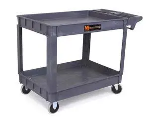 500-Pound Capacity 46 By 25.5-Inch Extra Wide Service Utility Cart 500-Pound Capacity 46 By 25.5-Inch Extra Wide Service Utility Cart