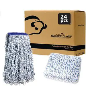 Cut End Mop Head Refill, Case of 24 Cut End Mop Head Refill, Case of 24