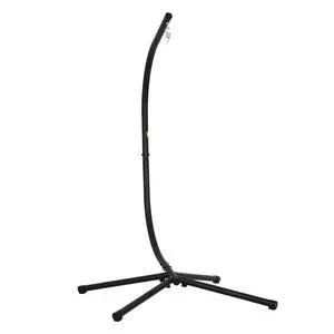 Hammock Chair Stand, Outdoor Solid Steel Heavy Duty Construction for Hanging Hammock, Hanging Stand Max Load 400 LBS Air Porch Swing - 360 Degree Rotation Hammock Chair Stand, Outdoor Solid Steel Heavy Duty Construction for Hanging Hammock, Hanging Stand Max Load 400 LBS Air Porch Swing - 360 Degree Rotation