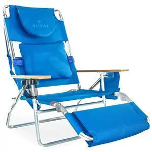 the Deluxe 3N1 Lightweight Lawn Beach Reclining Lounge Chair with Footrest, Outdoor Furniture for Patio, Balcony, Backyard, or Porch, Blue the Deluxe 3N1 Lightweight Lawn Beach Reclining Lounge Chair with Footrest, Outdoor Furniture for Patio, Balcony, Backyard, or Porch, Blue