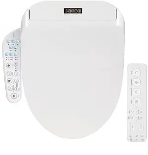 P30B Bidet Toilet Seat - Dual Control (Side Panel & Remote), Warm Water Wash, Heated Seat, Warm Air Dryer, LED Night Light,Existing Toilets Electric Bidet Elongated Electronic Heated Smart P30B Bidet Toilet Seat - Dual Control (Side Panel & Remote), Warm Water Wash, Heated Seat, Warm Air Dryer, LED Night Light,Existing Toilets Electric Bidet Elongated Electronic Heated Smart