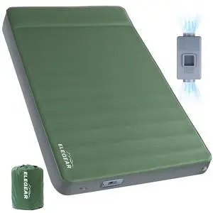 Air & Foam Self Inflating Sleeping Pad with Electric Pump 4" Full Air & Foam Self Inflating Sleeping Pad with Electric Pump 4" Full