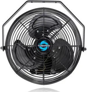 12 Inch Outdoor Water-Resistant Metal Industrial Wall Mounted Fan IPX4 Rated High Velocity Wall Fan For Commercial, Industrial, Residential, 3 Speed 6.6 FT Cord cETL Safety Listed, Black 12 Inch Outdoor Water-Resistant Metal Industrial Wall Mounted Fan IPX4 Rated High Velocity Wall Fan For Commercial, Industrial, Residential, 3 Speed 6.6 FT Cord cETL Safety Listed, Black