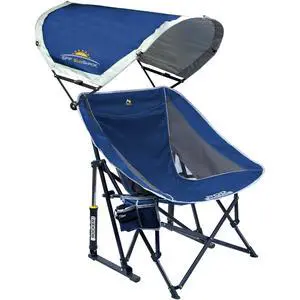 Pod Rocker Outdoor Rocking Chair with SunShade Canopy Pod Rocker Outdoor Rocking Chair with SunShade Canopy