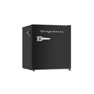 Black Retro Mini Refrigerator-Energy Saving-Adjustable Thermostat Control-Side Mounted Bottle Opener-Ideal for Dorm, Office, RV, Garage, Apartment 1.6 Cubic Feet Black Retro Mini Refrigerator-Energy Saving-Adjustable Thermostat Control-Side Mounted Bottle Opener-Ideal for Dorm, Office, RV, Garage, Apartment 1.6 Cubic Feet