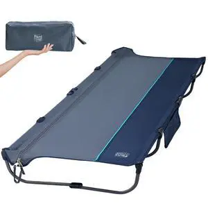 20-Second Quick Set-Up Camping Cot, Aluminum Folding Cot 20-Second Quick Set-Up Camping Cot, Aluminum Folding Cot