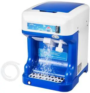 110V Electric Shaved Ice Machine 500W Snow Cone Maker Tabletop w/Adjustable Ice Texture, Ice Shaving Machine 265LBs/hr for Home and Commerical Use 110V Electric Shaved Ice Machine 500W Snow Cone Maker Tabletop w/Adjustable Ice Texture, Ice Shaving Machine 265LBs/hr for Home and Commerical Use