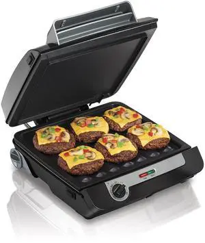 4-in-1 Electric Indoor Grill & Electric Griddle Combo 4-in-1 Electric Indoor Grill & Electric Griddle Combo