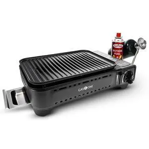 GasOne Propane or Butane Grill Stove GS-2400P Dual Fuel Portable Camping Grill Gas Stove with Carrying Case GasOne Propane or Butane Grill Stove GS-2400P Dual Fuel Portable Camping Grill Gas Stove with Carrying Case