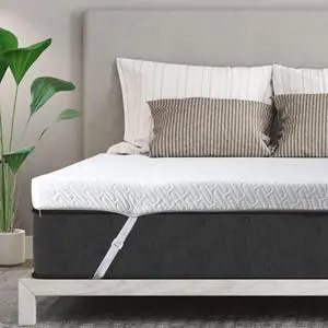3 Inch Gel Memory Foam Mattress Topper Twin XL Size High Density Cooling Pad Pressure Relief Bed Topper (with Removable & Washable Bamboo Cover) 3 Inch Gel Memory Foam Mattress Topper Twin XL Size High Density Cooling Pad Pressure Relief Bed Topper (with Removable & Washable Bamboo Cover)