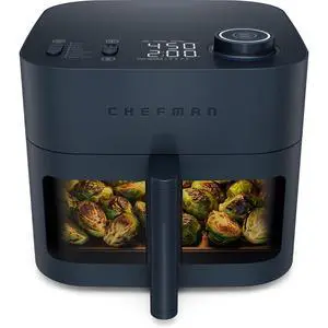 Crispinator Air Fryer 7-in-1 with 8 Qt Capacity, 450°F Max Temp & TurboFry Pro Technology for Fast, Even Results, Bake, Broil, Dehydrate, Viewing Window, Nonstick Ceramic-Coated Basket Crispinator Air Fryer 7-in-1 with 8 Qt Capacity, 450°F Max Temp & TurboFry Pro Technology for Fast, Even Results, Bake, Broil, Dehydrate, Viewing Window, Nonstick Ceramic-Coated Basket