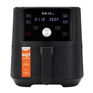 Vortex 6QT XL Air Fryer, 4-in-1 Functions that Crisps, Roasts, Reheats, Bakes for Quick Easy Meals, 100+ In-App Recipes, is Dishwasher-Safe, from the Makers of , Black Vortex 6QT XL Air Fryer, 4-in-1 Functions that Crisps, Roasts, Reheats, Bakes for Quick Easy Meals, 100+ In-App Recipes, is Dishwasher-Safe, from the Makers of , Black