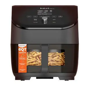 Vortex Plus 6QT ClearCook Air Fryer, Clear Windows, Custom Program Options, 6-in-1 Functions, Crisps, Broils, Roasts, Dehydrates, Bakes, Reheats, from the Makers of , Black Vortex Plus 6QT ClearCook Air Fryer, Clear Windows, Custom Program Options, 6-in-1 Functions, Crisps, Broils, Roasts, Dehydrates, Bakes, Reheats, from the Makers of , Black