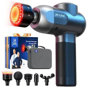 C2 Ultra Massage Gun with Heat, Red LED & Infrared, FSA Eligible Deep Tissue Percussion Massager for Pain Relief, Electric Muscle Recovery for Athletes, HSA Approved C2 Ultra Massage Gun with Heat, Red LED & Infrared, FSA Eligible Deep Tissue Percussion Massager for Pain Relief, Electric Muscle Recovery for Athletes, HSA Approved