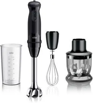 MultiQuick Vario 5 Hand Blender, 21-Speed, Turbo Boost, 500W | #1 Hand Blender Brand. SplashControl Technology, EasyClick, Chopper, Whisk, Masher, Ergonomic Handle, Signle Hand Operation MultiQuick Vario 5 Hand Blender, 21-Speed, Turbo Boost, 500W | #1 Hand Blender Brand. SplashControl Technology, EasyClick, Chopper, Whisk, Masher, Ergonomic Handle, Signle Hand Operation