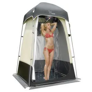 Outdoor Shower Tent Changing Room Privacy Portable Camping Shelters (Gray) Outdoor Shower Tent Changing Room Privacy Portable Camping Shelters (Gray)