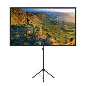 Projector Screen with Stand, 100 Inch Outdoor Projection Screen 16:9 and Tripod Stand, Portable Projector Screen, 1.2 Gain, Lightweight and Compact, Easy Setup, Idea for Home Cinema, Backyard Party. Projector Screen with Stand, 100 Inch Outdoor Projection Screen 16:9 and Tripod Stand, Portable Projector Screen, 1.2 Gain, Lightweight and Compact, Easy Setup, Idea for Home Cinema, Backyard Party.