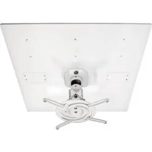 AMRDCP100KIT Universal Adjustable 2 x 2 feet Drop Ceiling Projector Mount, Suspended Drop-in Ceiling Projection Mounting Kit, White AMRDCP100KIT Universal Adjustable 2 x 2 feet Drop Ceiling Projector Mount, Suspended Drop-in Ceiling Projection Mounting Kit, White