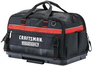 VERSASTACK XL Tool Bag, 22.5, Durable Polyester, Black and Red (CMST21450) VERSASTACK XL Tool Bag, 22.5, Durable Polyester, Black and Red (CMST21450)
