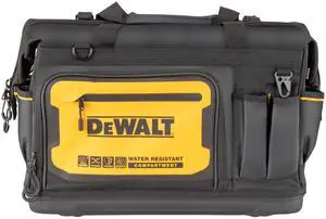 Tool Bag, Water Resistant, Hard Bottom, 20-inch, Professional Tool Tote with Organization (DWST560104) Tool Bag, Water Resistant, Hard Bottom, 20-inch, Professional Tool Tote with Organization (DWST560104)
