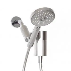 Handheld Showerhead, High Performance Filtration, Moonlight | Healthier Hair and Skin - DIY Installation - Renter Friendly - 3 Spray Functions - 70 Inch Hose - High Pressure Performance Handheld Showerhead, High Performance Filtration, Moonlight | Healthier Hair and Skin - DIY Installation - Renter Friendly - 3 Spray Functions - 70 Inch Hose - High Pressure Performance