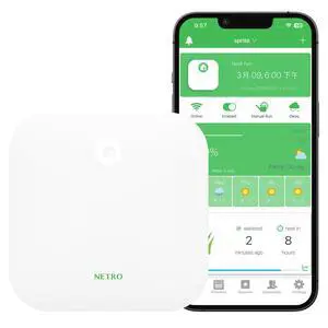 Sprite 12 Zone Smart Sprinkler Controller for Lawn 2.4GWiFi App-Based | Weather Service, Plant Database, Rain Skips, 24V AC, Log,Watering Schedule, Auto Watering With Plant Sensor,Indoor Use Sprite 12 Zone Smart Sprinkler Controller for Lawn 2.4GWiFi App-Based | Weather Service, Plant Database, Rain Skips, 24V AC, Log,Watering Schedule, Auto Watering With Plant Sensor,Indoor Use